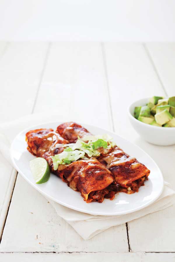 Slow-Cooker Enchiladas Recipe - Mother Earth Living